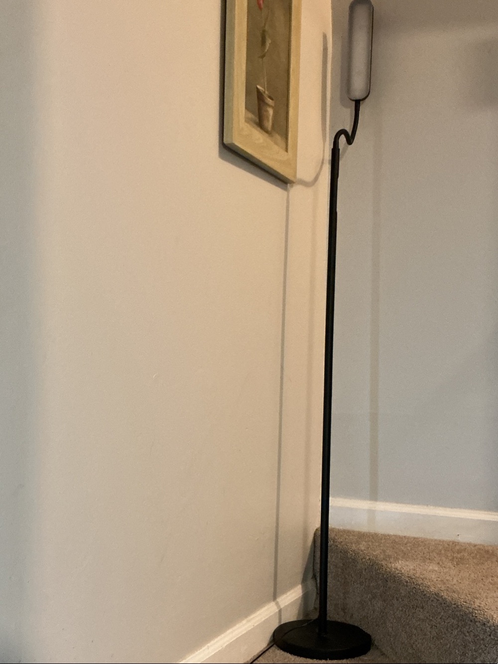 LED Black Floor Lamp